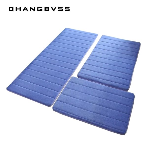 Non-Slip Memory Foam Bath Mat Carpet Bedroom Rug Door Way Feet Mats Rugs For Bathroom Alfombra Tapete Para Banheiro Mat Carpets 210622