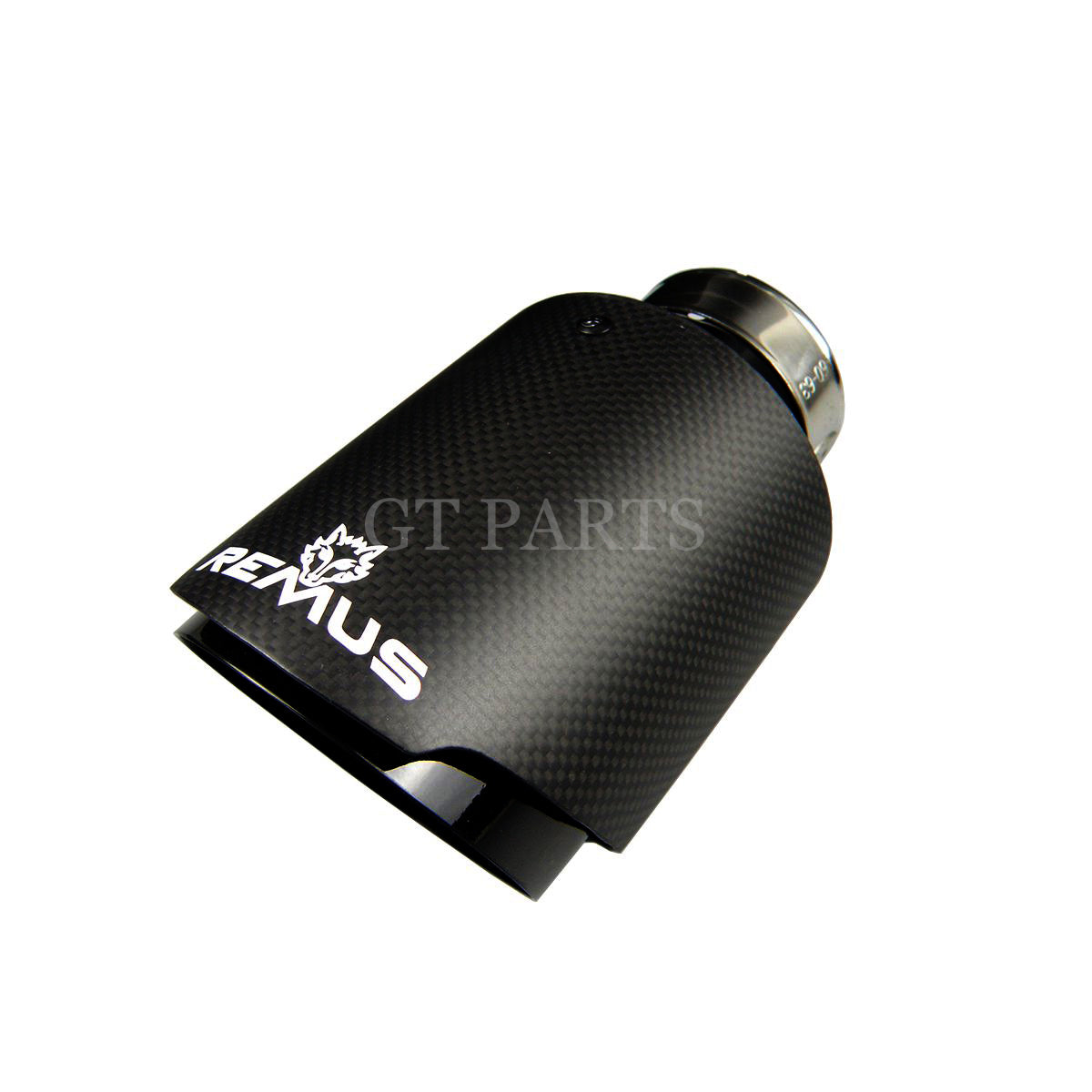 1 piece Universal Straight Remus Sport matte Carbon Fiber Exhaust Muffler Tips glossy Inner Pipe for BMW AUDI GOLF MAZDA