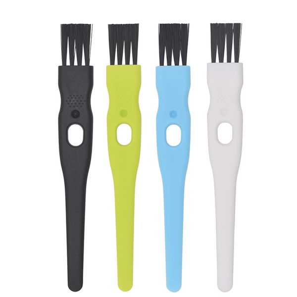 Wholesale Nylon Cleaning Brushes Plastic Small Brush for Keyboard CPU Household Dedusting Clear Dust Removal Colorful Hairbrush