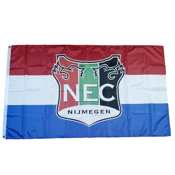 Flag of Netherlands Football Club NEC Nijmegen 3*5ft (90cm*150cm) Polyester flags Banner decoration flying home & garden Festive gifts