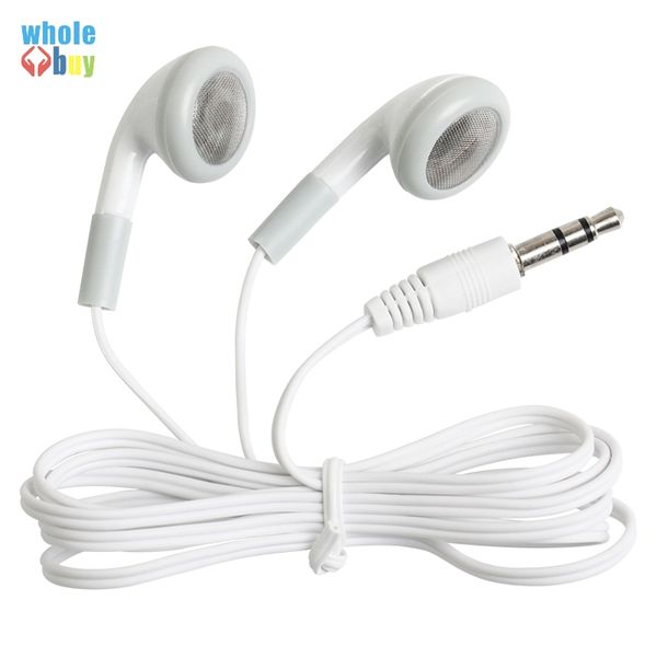 Wholesale 1000pcs-lot 3.5mm In-ear earphones headphones headsets for Mp3 MP4 MP5 PSP Mobilephone Factory Prices