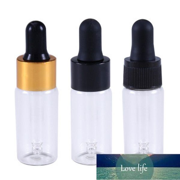300pcs-lot 10ml Glass Dropper Bottle Refillable Tea Tree Oil Essential Aromatherapy Perfume Container Pipette