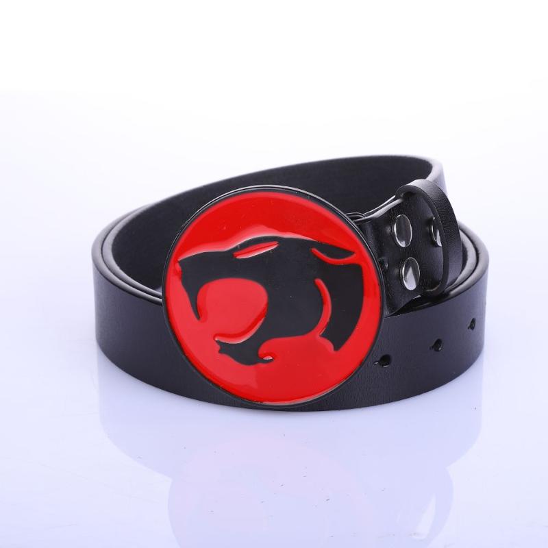 Belts KDG Western Cowboy Cartoon Wiman Male Belt Buckle Youth Fashion Men&#039;s Leather 1.5 Inch Decorative