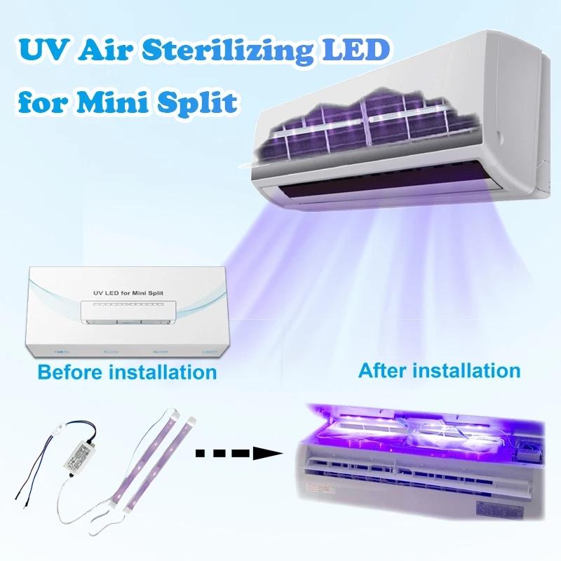 Night Lights 10W UVC LED Sterilizing Light Germicidal UV Sterilizer Kill Bacteria For Air Conditioner Ultraviolet Disinfection Lamp