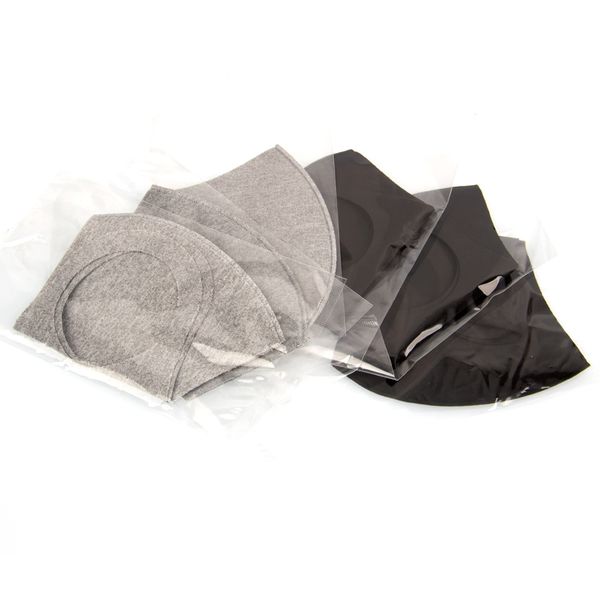 Anti Dust Face Mask Mouth Cover Pm2.5 Respirator Anti-bacterial Washable Reusable Ice Silk Cotton Masks Adult Child in Stock