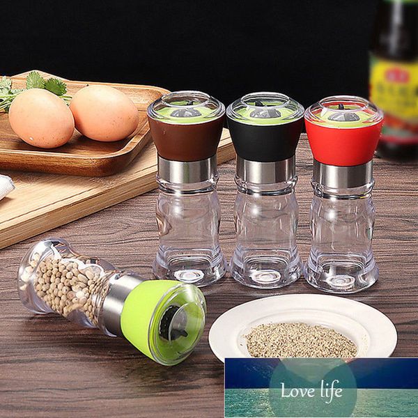 Kitchen Grinding Bottles Tools Salt Pepper Mill Grinder Pepper Grinders Shaker Spice Container Seasoning Condiment Jar Holder Factory price
