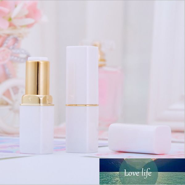 50pcs Empty Lipstick Tube Square White Lip Balm Tubes DIY Homemade Makeup Cosmetics Containers Tool Refillable Bottles