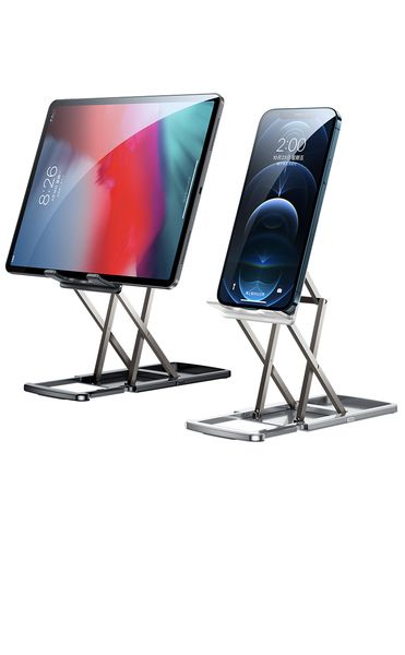 Desk Accessories Tablet Stand Desktop Adjustable Bracket Foldable Holder Dock Cradle For iPad Pro 12.9 11 10.2 Air Mini Support Samsung Xiao