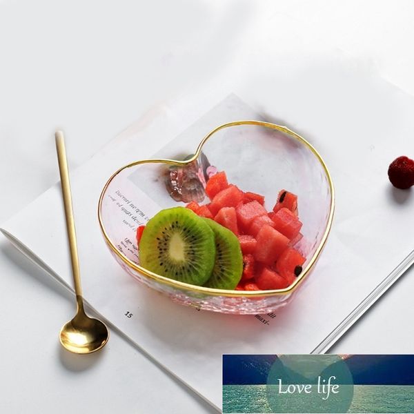 Plates Dish Sauce Salt Crystal Transparent Glass Fruit Bowl For Vinegar Fitness Snacks Cake Stand Solid Soybean Factory price expert design