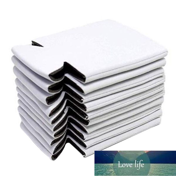 10pcs-Set Can Sleeve Beer Can Cooler Sleeve Neoprene Insulated Foldable Bottle Cozy Beer Can Holder Cup Accessories Factory price expert des