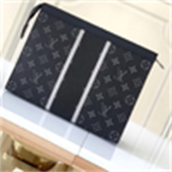 Clutches Brand Designer Luxury M64440 Pochette Voyage handbag Leather Long Wallets Chain Purse Wallet Pouches Key Card Holders Cases