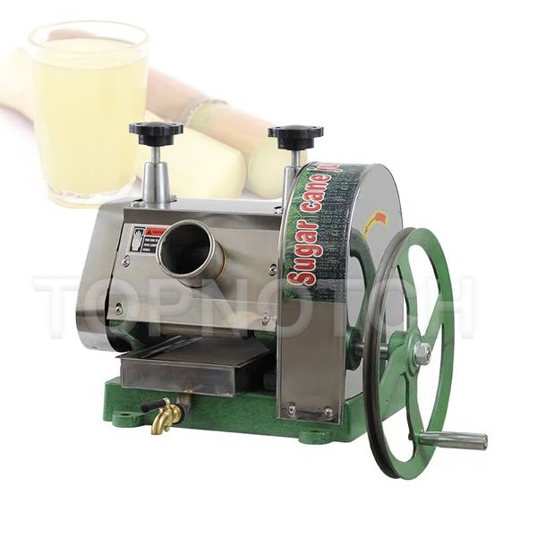 Hand Crank Sugarcane Juicer Kitchen Stainless Steel Sugar Cane Crusher