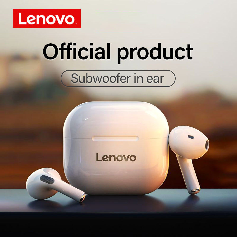 Lenovo LP40 wireless headphones TWS Bluetooth Earphones Touch Control Sport Headset Stereo Earbuds For Phone Android(The logistics price Pls Contact