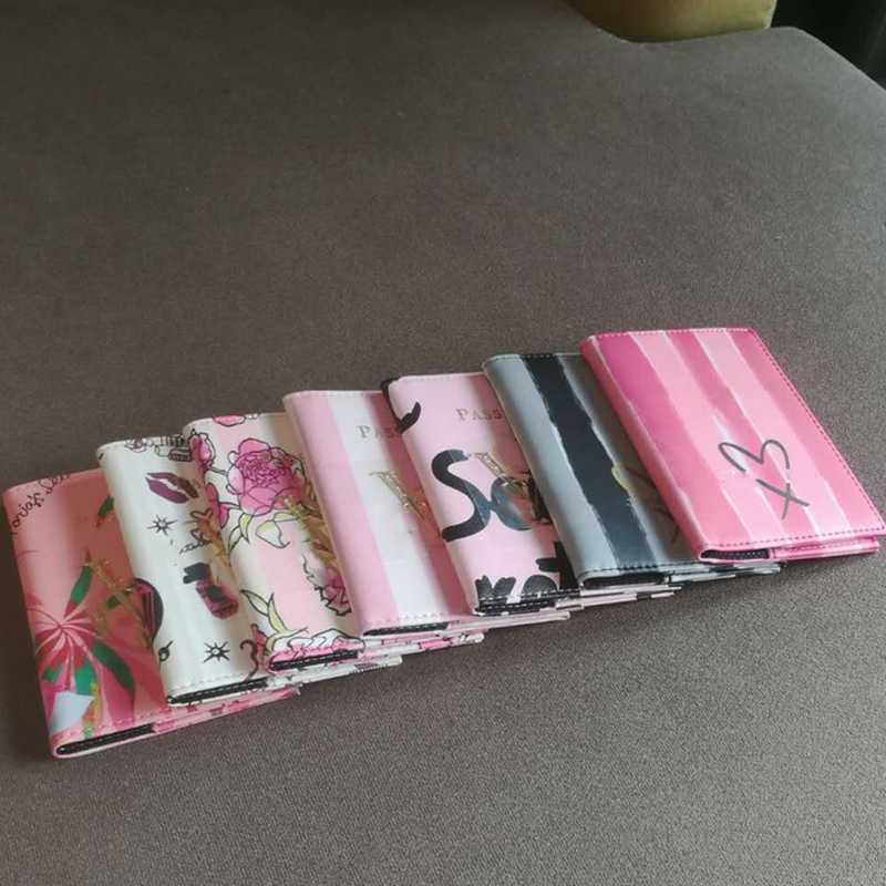 Card Holders Women Fashion Travel Leather Passport Cover ID Bag Holder Case High Quality Essential Organize VIP Gift