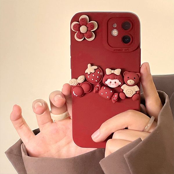 IPhone12 Candy Girl 11ProMax Cases XR Apple 13 Cartoon Xs Silicone 7-8Plus