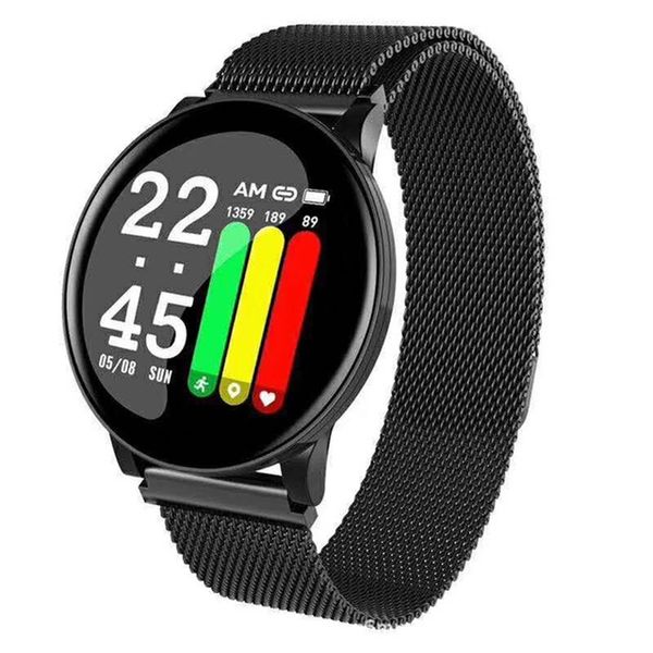 Original W8 Smart Watches IOS Android Watches Men Fitness Bracelets Women Heart Rate Monitor IP67 Waterproof Sport Watch for Smartphones wit