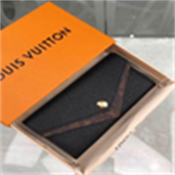 Pouches Brand Designer Phone Luxury M64319 Presbyopia Card Stitching Wallet Real Holders Leather Compact Key Long Wallets Chain Cases Wallet