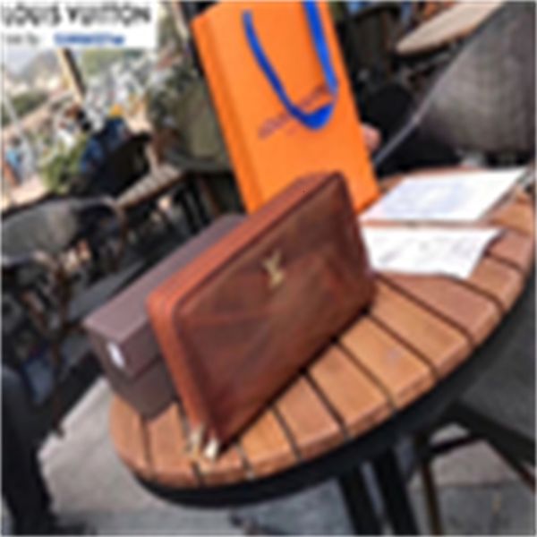 Handbag Wallets Card Three Zipper Brand Women Real Leather Long Designer Chain Wallet Pouches Key Luxury Holders Phone Cases M884 Purse