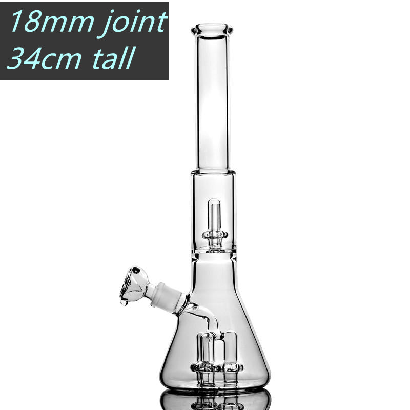 Heady hookahs Glass inline Percolator hookahs Bubbler Glass beaker Bongs Water Pipe Tube big bong oil rigs dab dabber rig