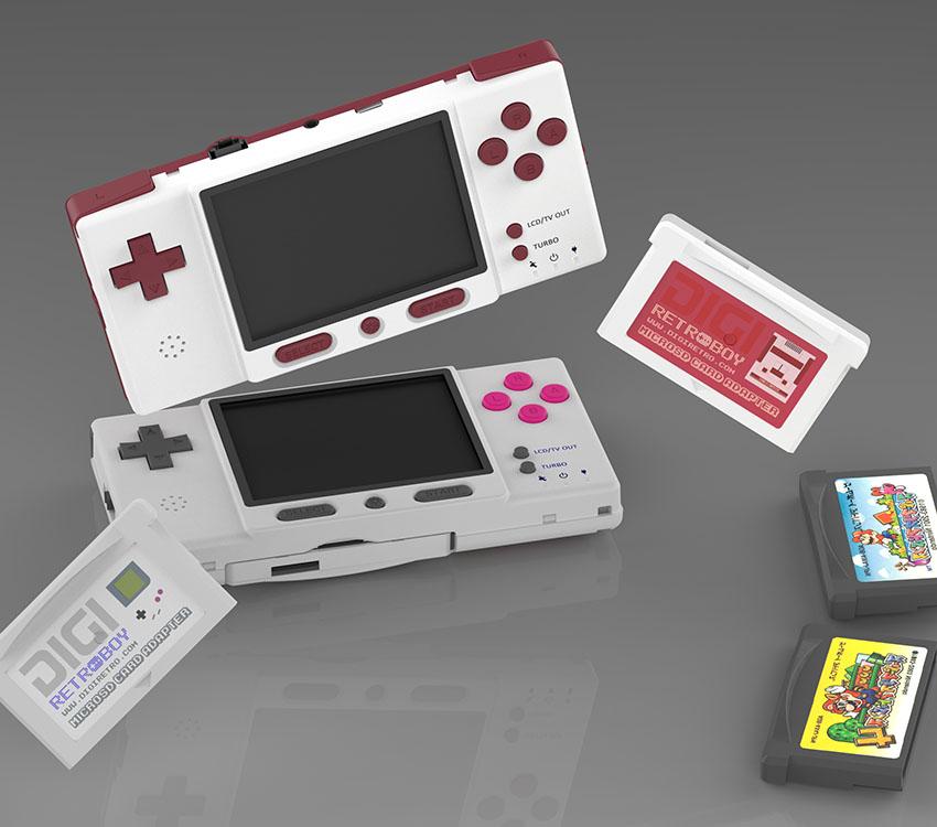 Portable Game Players DIGIRETRO Boy Handheld Console For Retro Games Compatible With Official GBA Cards