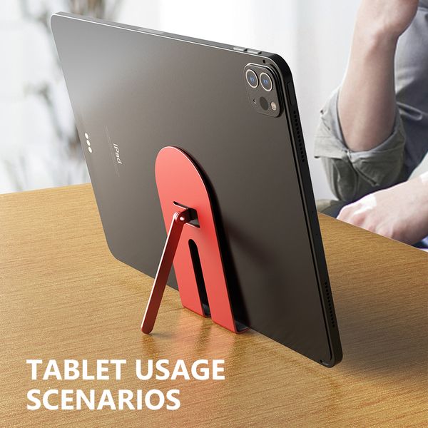 SJ21 Universal Mobile Phone Holder Desktop Stand Desk Support Tablet Bracket Aluminum Alloy Foldable Portable Smartphone