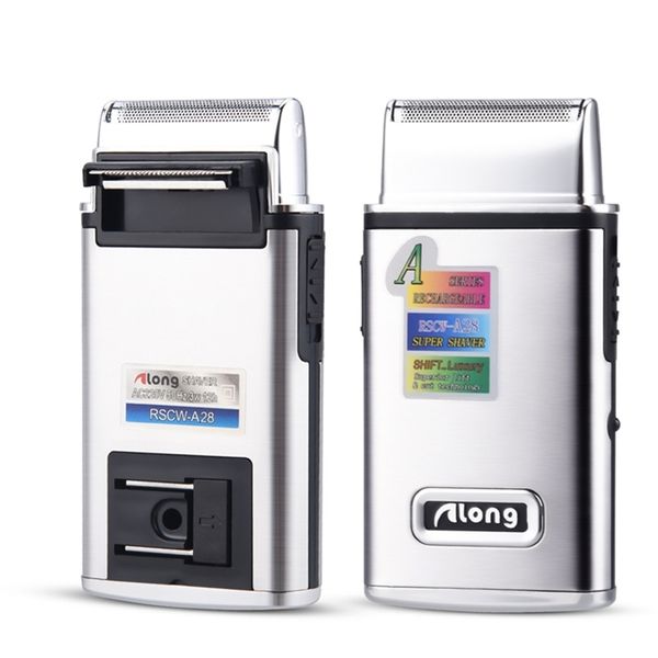 Portable Electric Shaver 3D Double Floating Rechargeable Beard Trimmer Razor Reciprocating Shaving Machine Men Face Care 220112