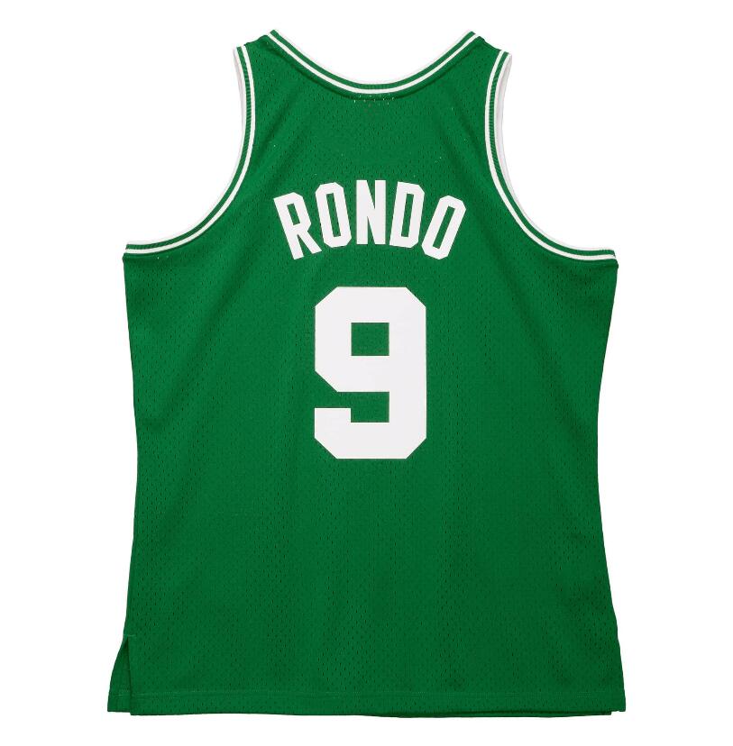Stitched Basketball jerseys #9 Rajon Rondo 2007-08 finals mesh Hardwoods classic retro jersey Men Women Youth S-6XL