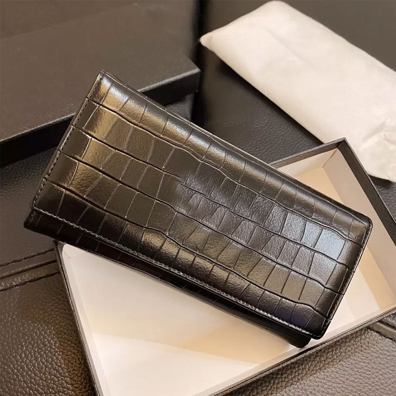 Fashion Wallets Designer Woman Stylish Letter Print Wallet Classical Leather Purse Long Style Card Holders Alligator Purses 19x10cm Mens Luxury Wall