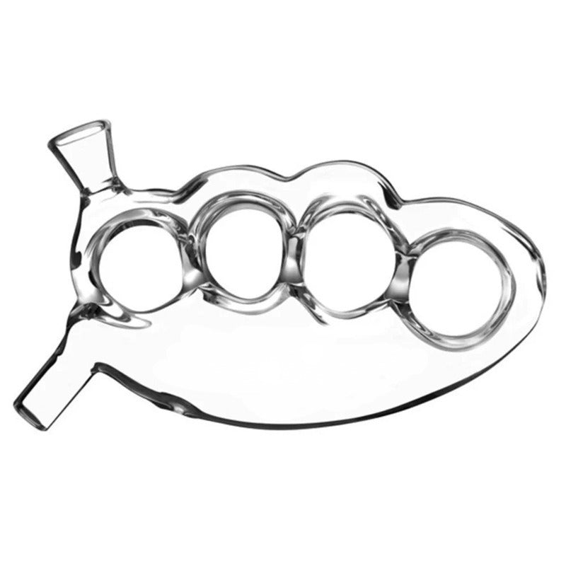 Hookahs Smoking pipe Glass knuckle bubbler refers to the tiger shaped portable filter water pipes