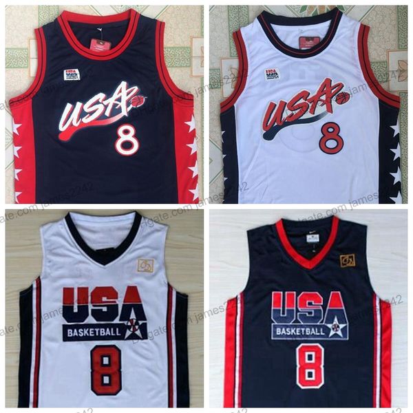 Scottie Pippen Basketball Jersey Men&#039;s All Stitched blue white jerseys Top Quality Size S-XL XXL Shirts