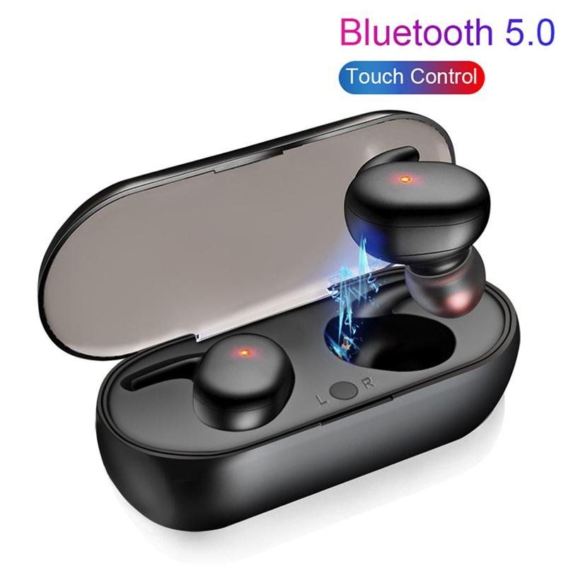 By Sea Shipping Y30 TWS Wireless Blutooth Earphones 5.0 Noise Cancelling Headset HiFi 3D Stereo Sound Music In-ear Earbuds For Android smart phone