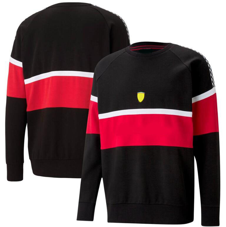 2021 F1 racing suit round neck sweatshirt hoodie same style can be customized