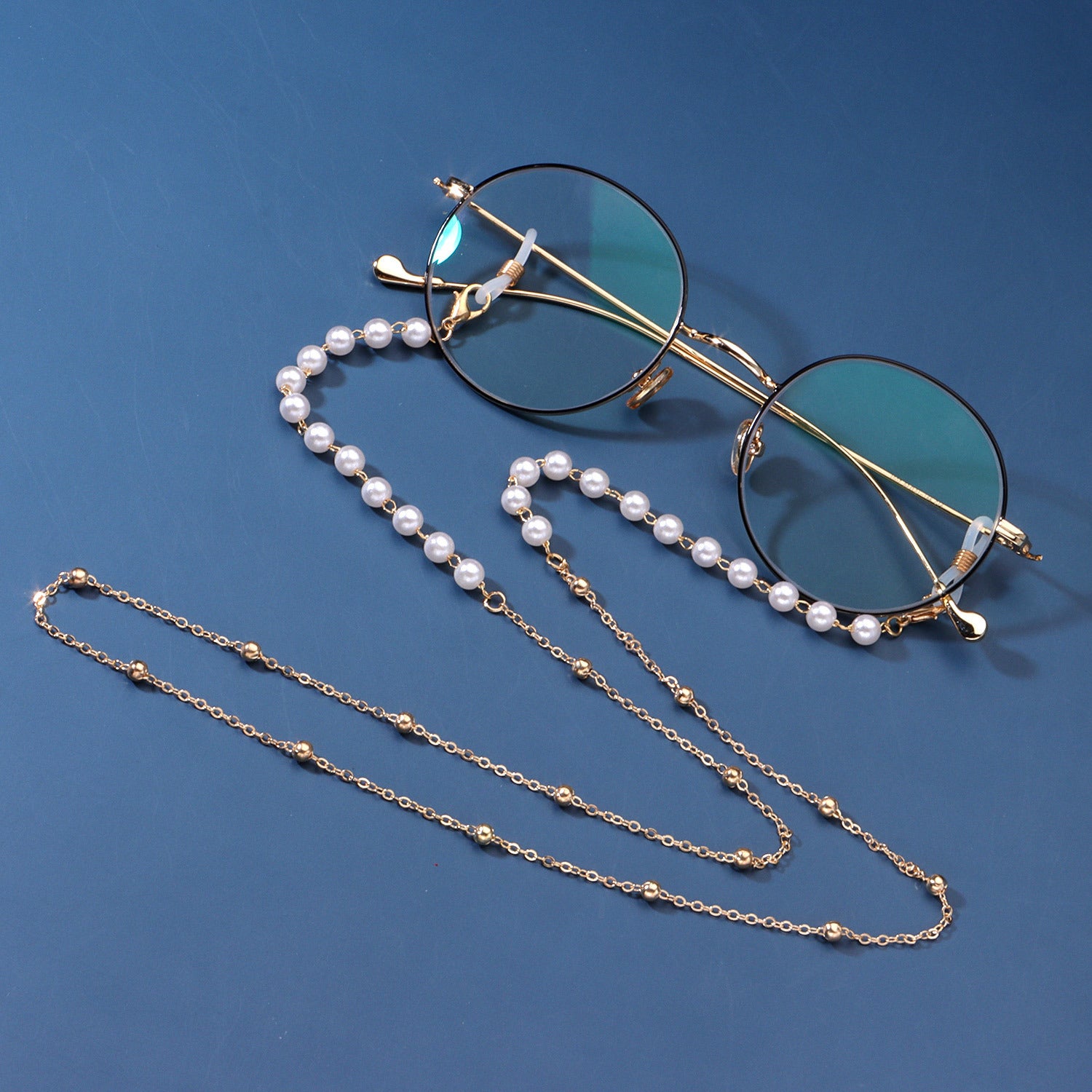 Pearl Eyeglass Chains Glasses Chain Holders for Women Necklace Lanyards Eye Glass accessory Sunglasses Holder Strap 211402