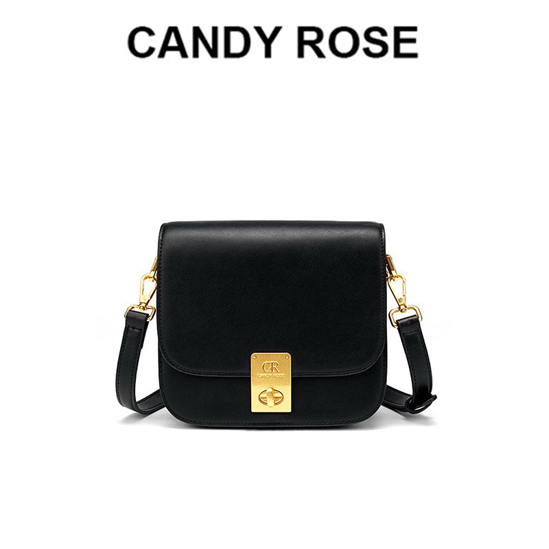 HBP CandyRose single shoulder bag website authentic CR tofu aslant metal buckle square package handbag by 2021