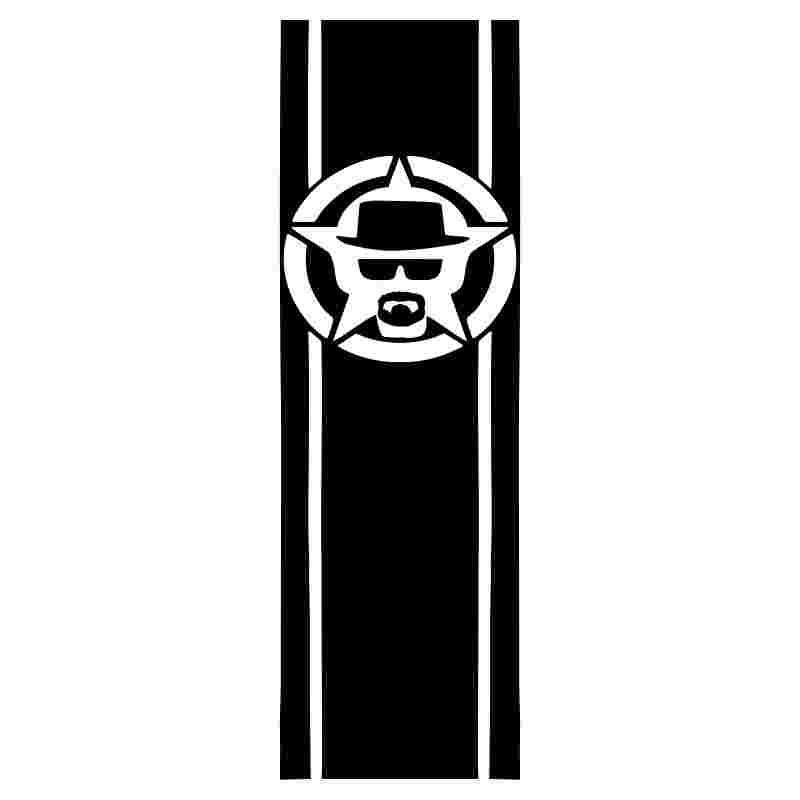 Personalized Decal Star Skull Fashion Car Sticker Motorcycle Car Decoration Accessories Customizable Colors, 20cm * 5cm