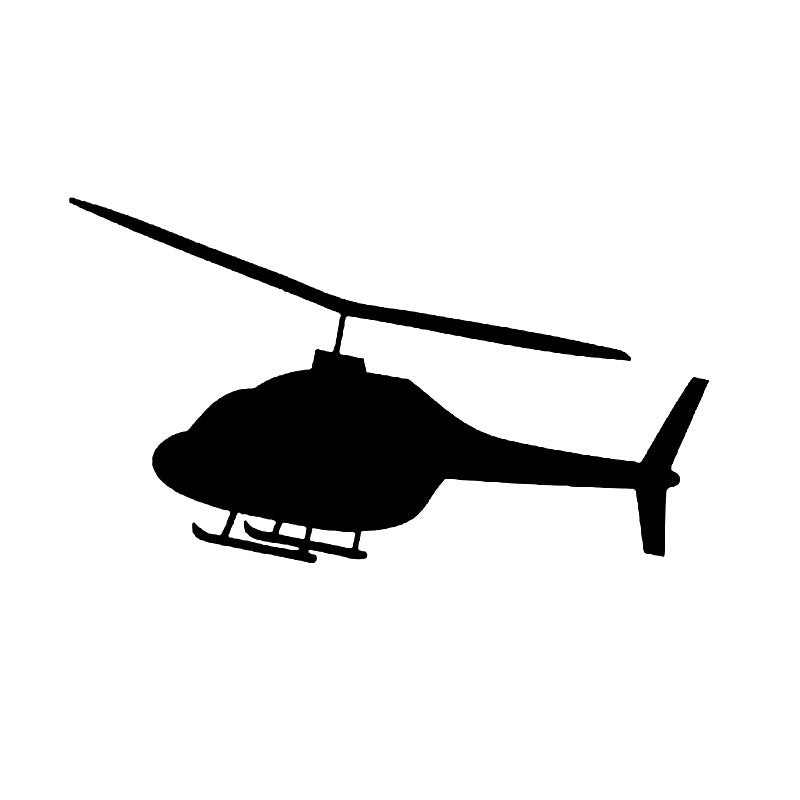 16.4cm*9.2cm Simple General Strong Helicogyre Plane Unusual Car Sticker Vinyl Newcomer Decal Graphical