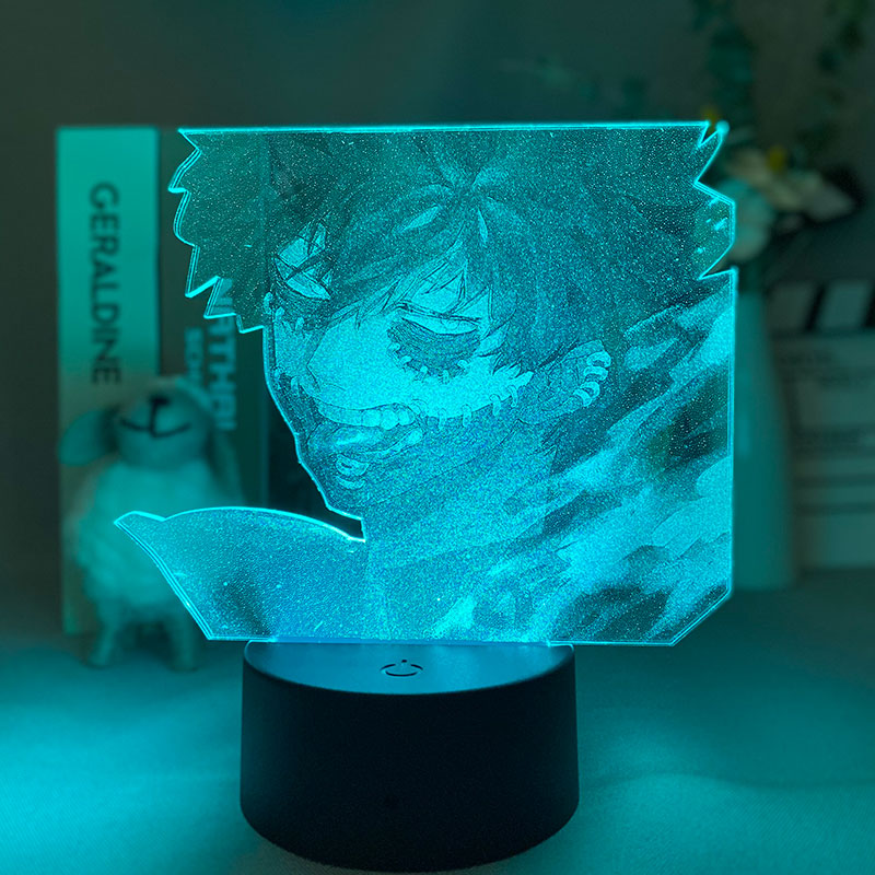 Anime 3D Picture Lamp LED Baby Night Light Hunter Killua Zoldyck Kids Wife&#039;s Gifts Desk Nightlight Smart Phone Control with Remote