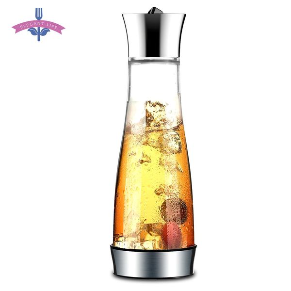 Coffee Maker Pot Mocha Cold Brew Cafetera Filter Coffee Pot Leakproof Thick Glass Tea Infuser Percolator Tool Espresso Maker RU 210330