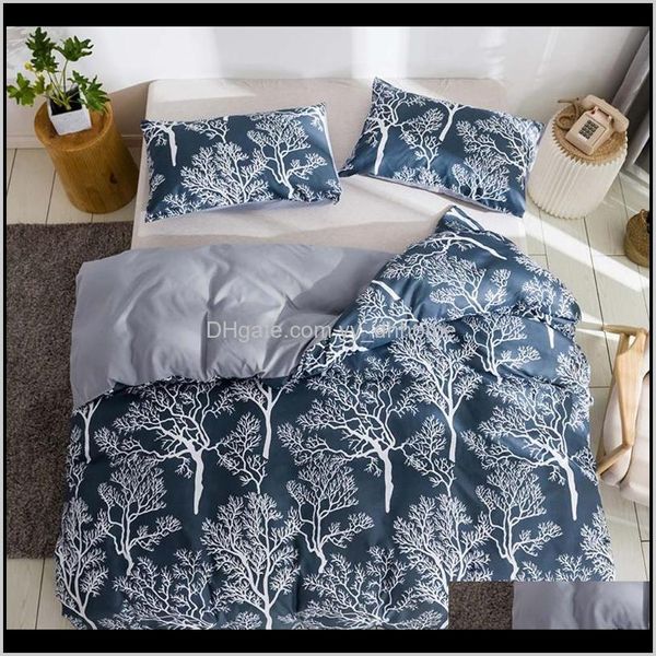 Papamima Blanket Cover Pillowcase Printed Set Single Full Queen King Double Size Dkqj8 Sets Odvur