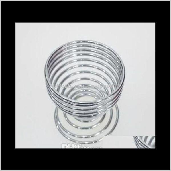 Boilers Spring Boiled Eggs Holder Stainless Steel Poachers Wire Tray Egg Rack Cup Cooking Kitchen Tools X91Iy 81Lgi S247114 S247117