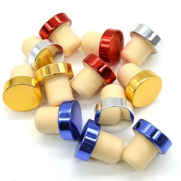 Bar Tools T-shape Wine Stopper Silicone Plug Cork Bottle Stoppers Sealing Cap Corks For Beer RH1514