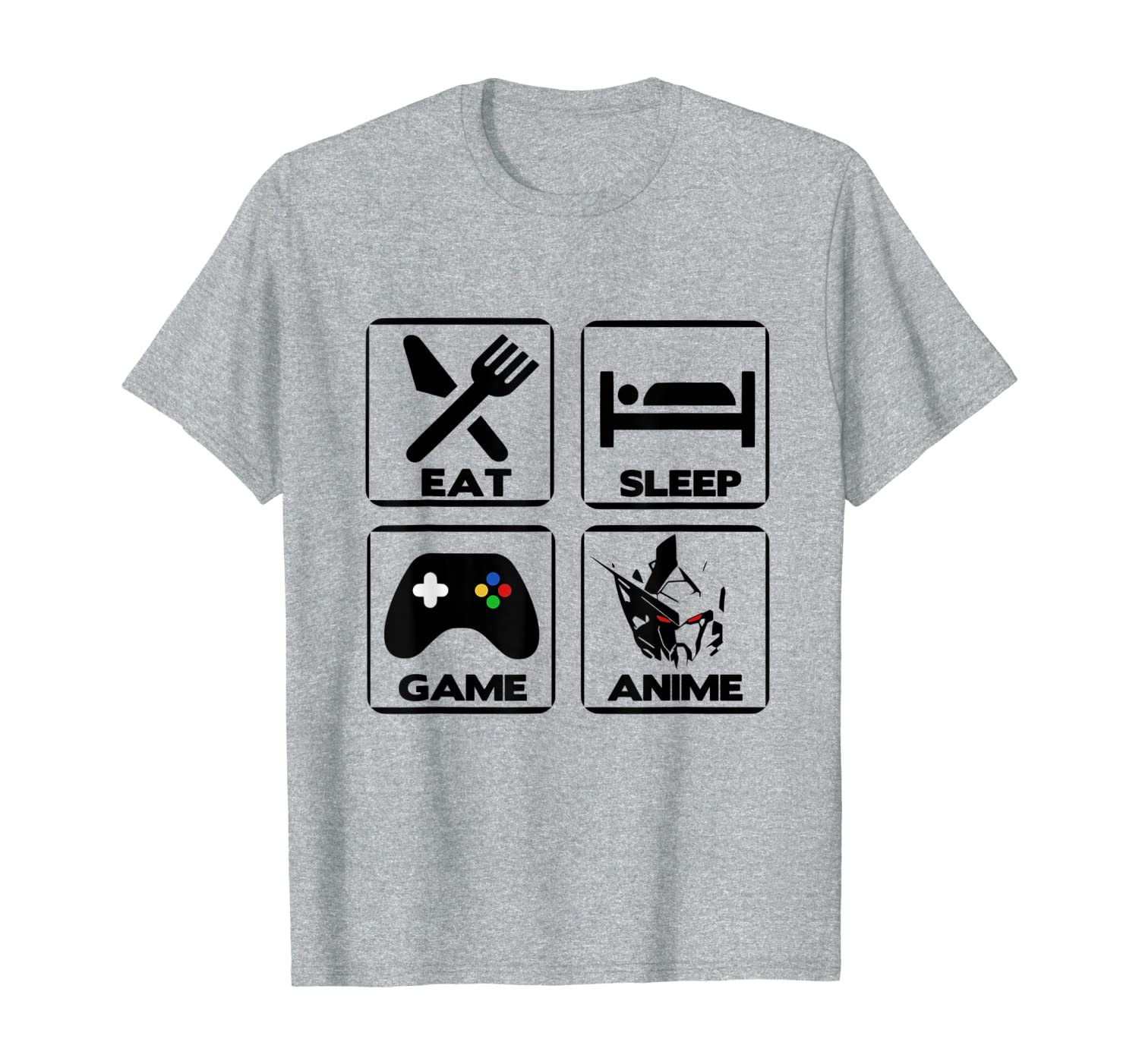 Otaku Gaming Shirt Eat Sleep Game Anime Gift T-Shirt