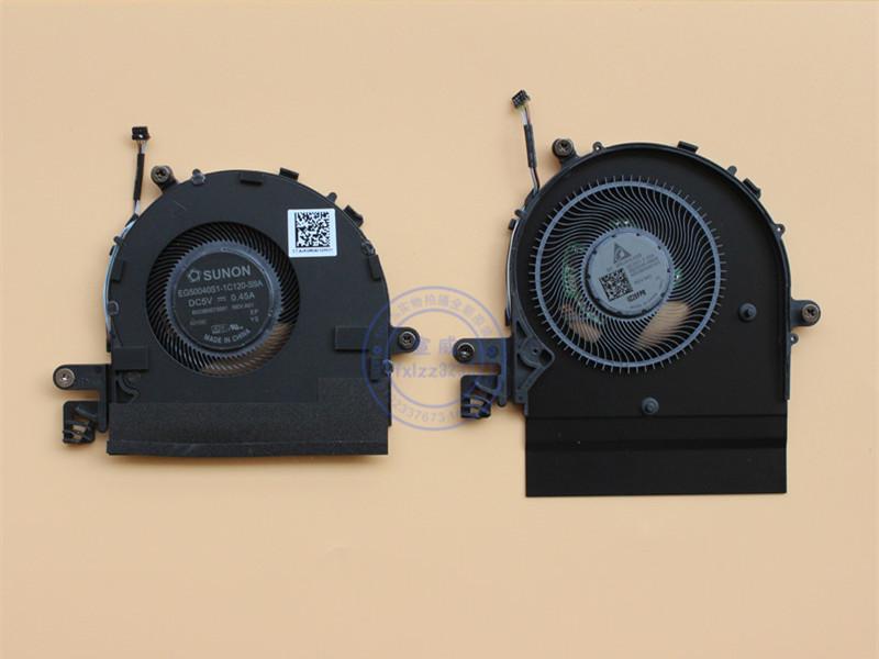 Laptop Cooling Pads CPU GPU Cooler Fan For Elite Dragonfly G1-G2 HSN-I32C 13 13.3&quot; DC5V 0.5A-5V 0.45A Radiator