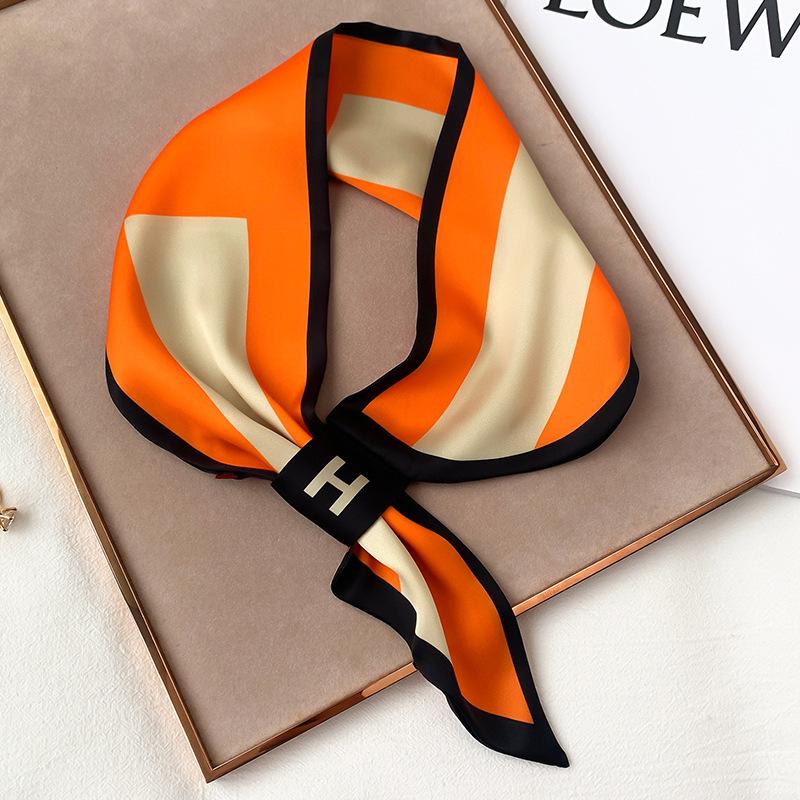 Scarves Designer Letter Print Neck Collar Scarf Belt Women Luxury Long Hair Band Headband Scarfs For Ladies Bag Ribbon SJ412