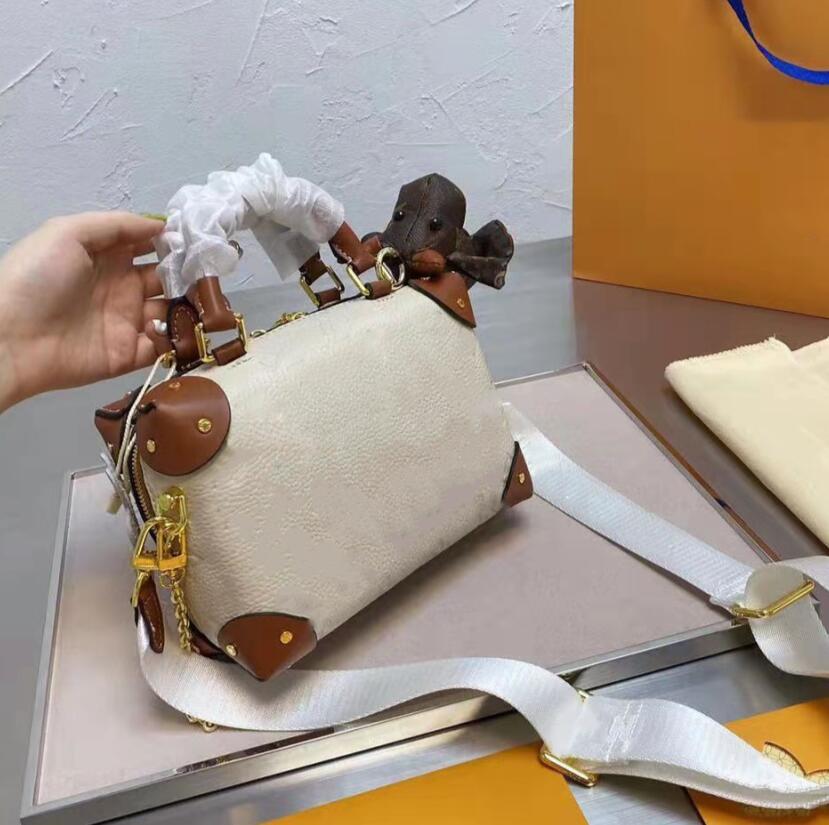 2021 Trunk Shoulder Bags Designers Luxurys Wallets Backpacks Key Chain Wallet Flap Cute Handbags Fashion Trunks Bag with Box