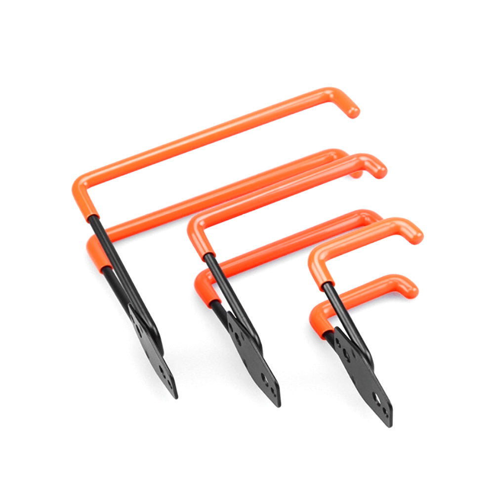 Heavy Duty Metal Hook Garage Storage Anti-Slip Bicycle Hanger Wall Mount Utility Hooks for Organizing Power Tools Ladders