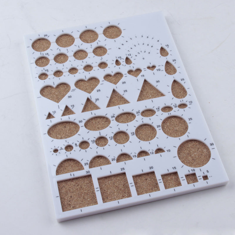 1 Pcs Scrapbooking Stamping Wedding Decoration Card Making Mosaic Quilling DIY Carft Paper Quiliing Corkboard Template
