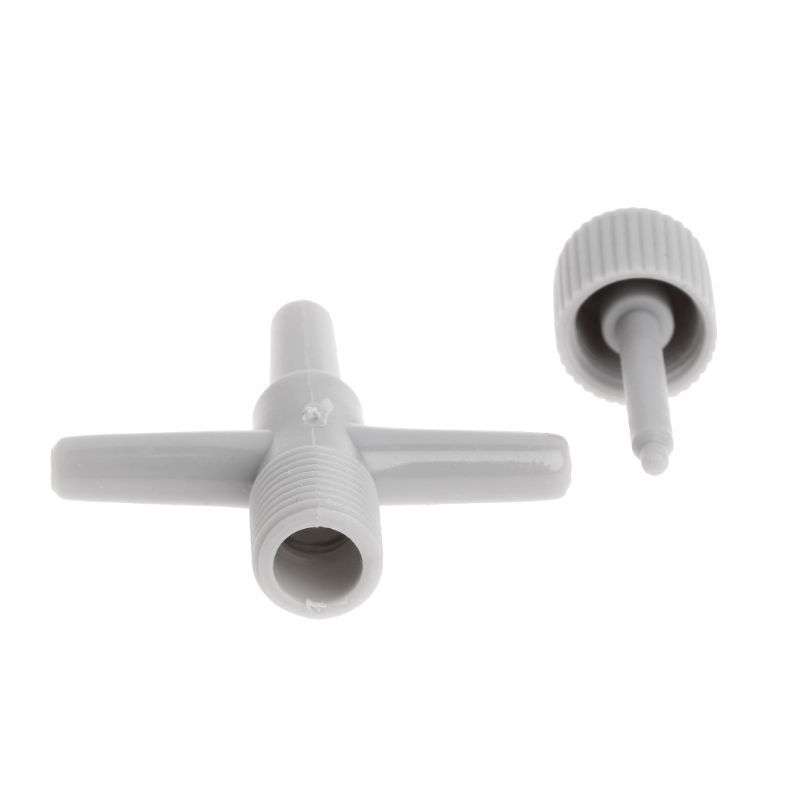 1x Adjustable Air Switch Oxygen Pump Valve Tee Regulator for Aquarium