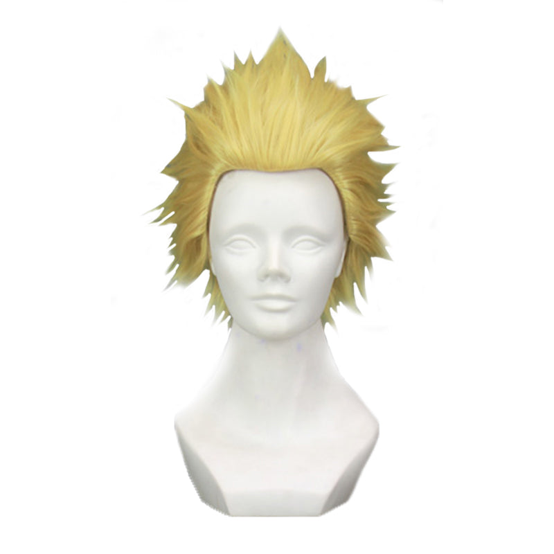 Archer Gilgamesh Cosplay Wig Fate-stay Night Golden Fluffy Short Heat-resistant Hair Fate-zero Anime Costume Role Play Wigs