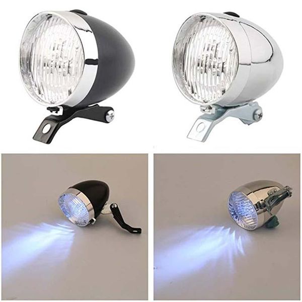Bicycle Headlight Bike Front Light High Quality Retro Vintage Lamp Lights